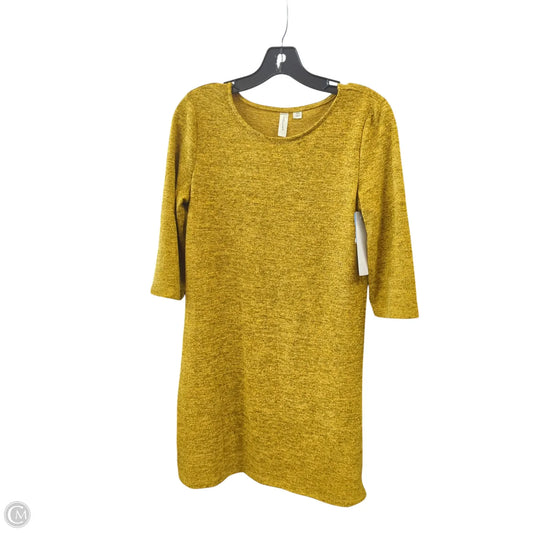 Dress Casual Short By Tacera In Yellow, Size: Sp