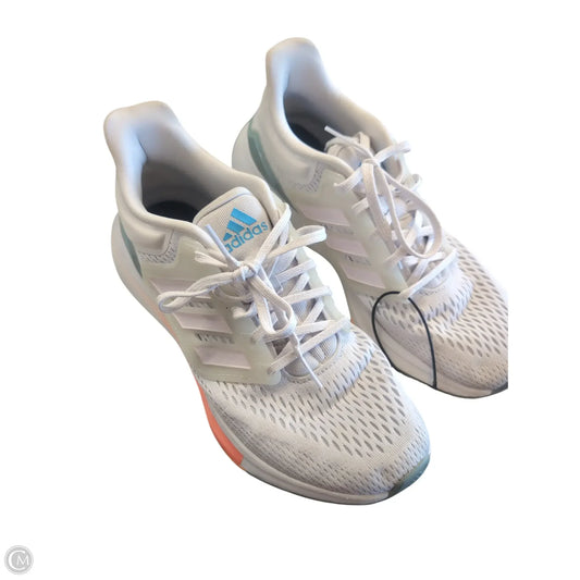 Shoes Athletic By Adidas In White, Size: 8