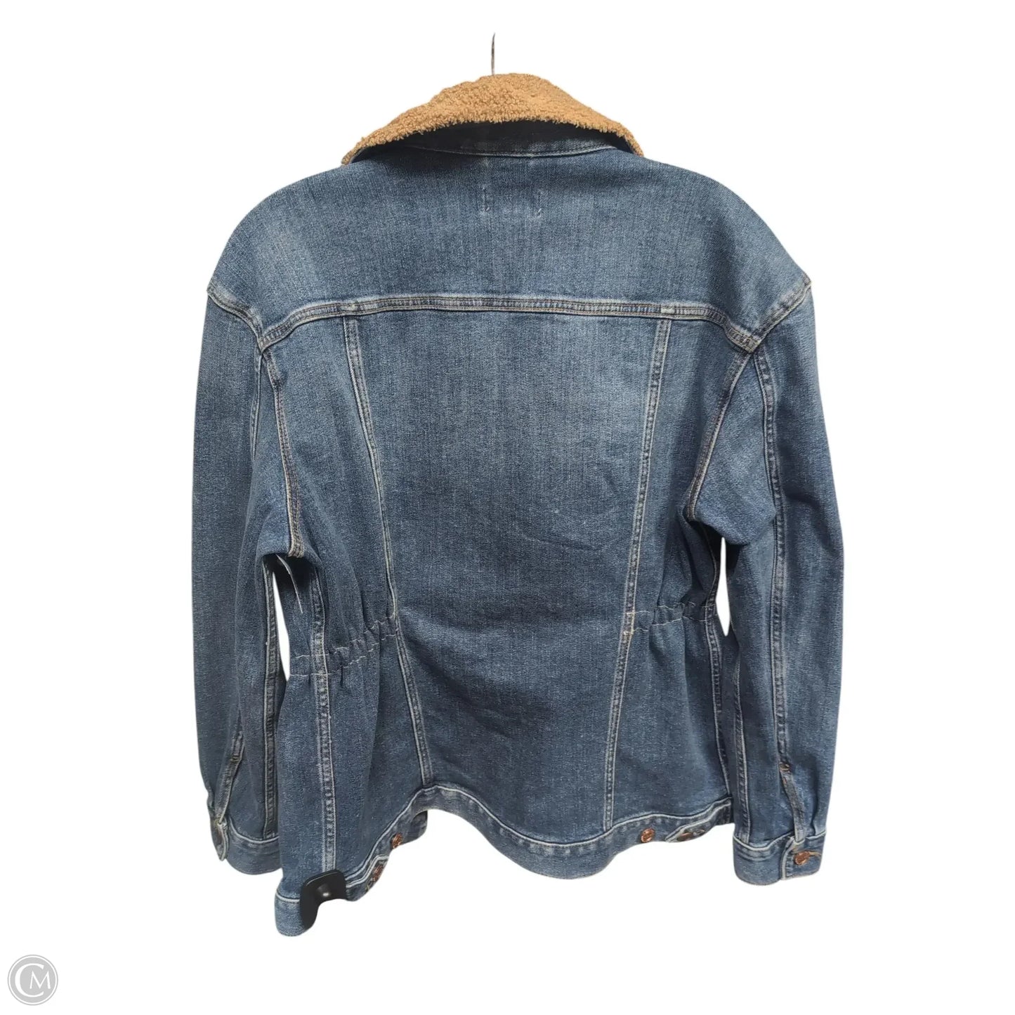 Jacket Denim By Loft In Blue Denim, Size: S