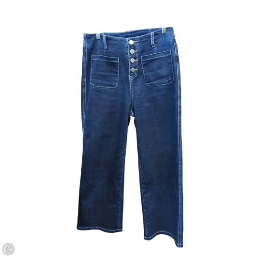 Jeans Wide Leg By Clothes Mentor In Blue Denim, Size: 4