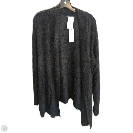 Cardigan By Colleen Lopez In Black, Size: 1x
