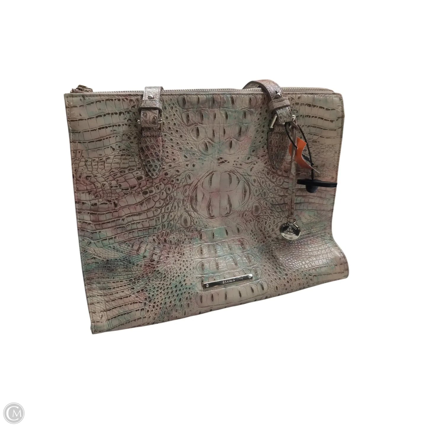 Handbag Designer By Brahmin, Size: Medium