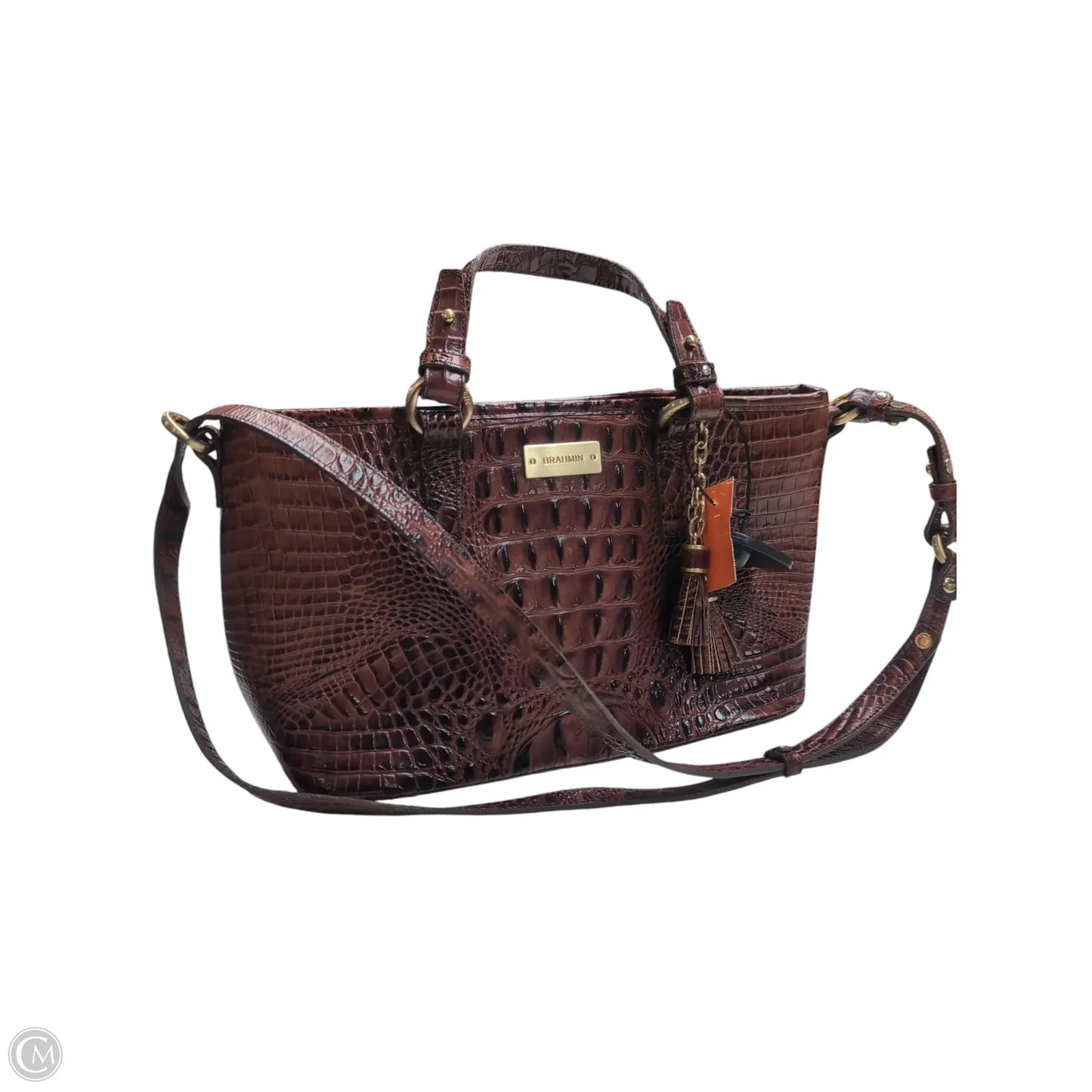 Handbag Designer By Brahmin, Size: Medium