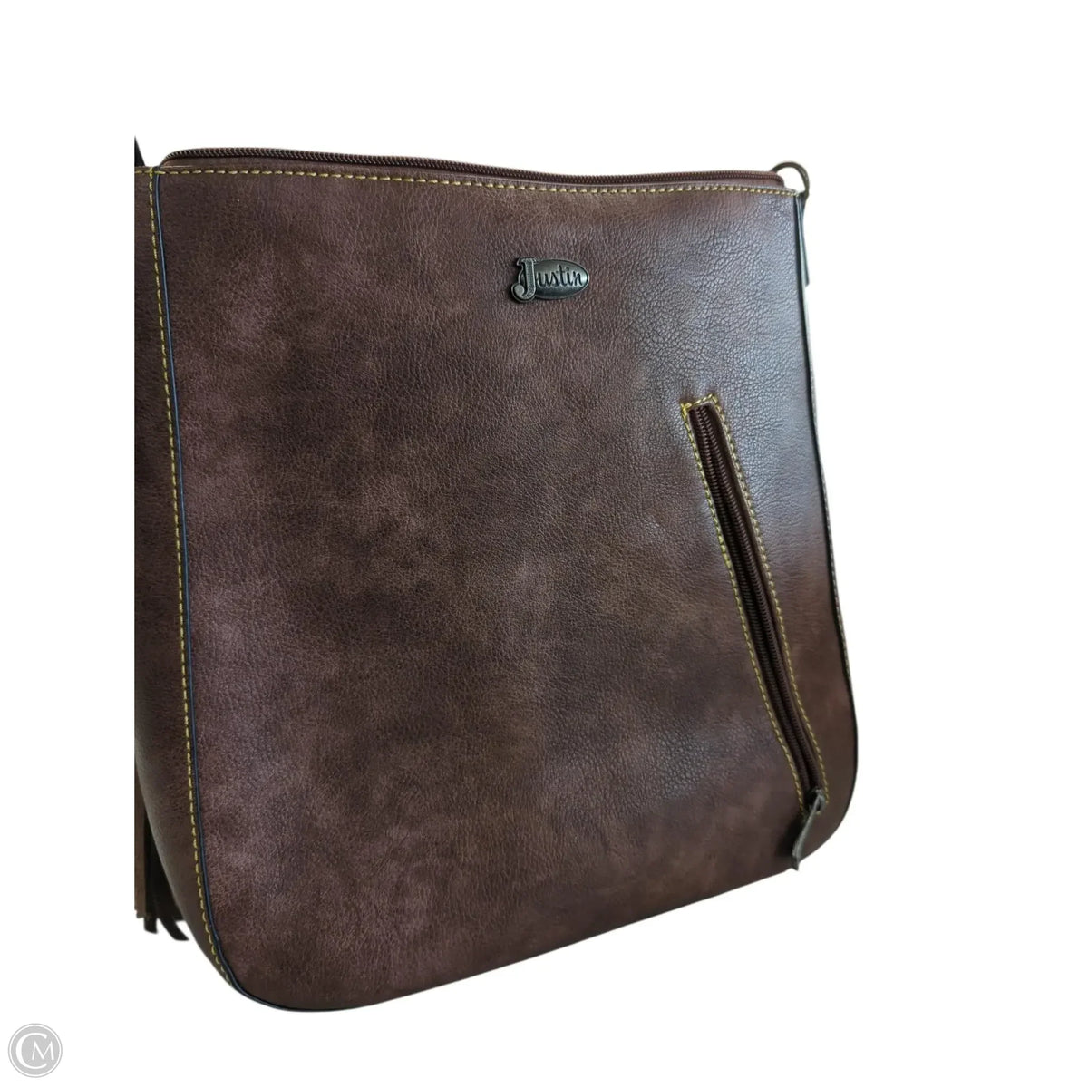 Handbag By Justin, Size: Large