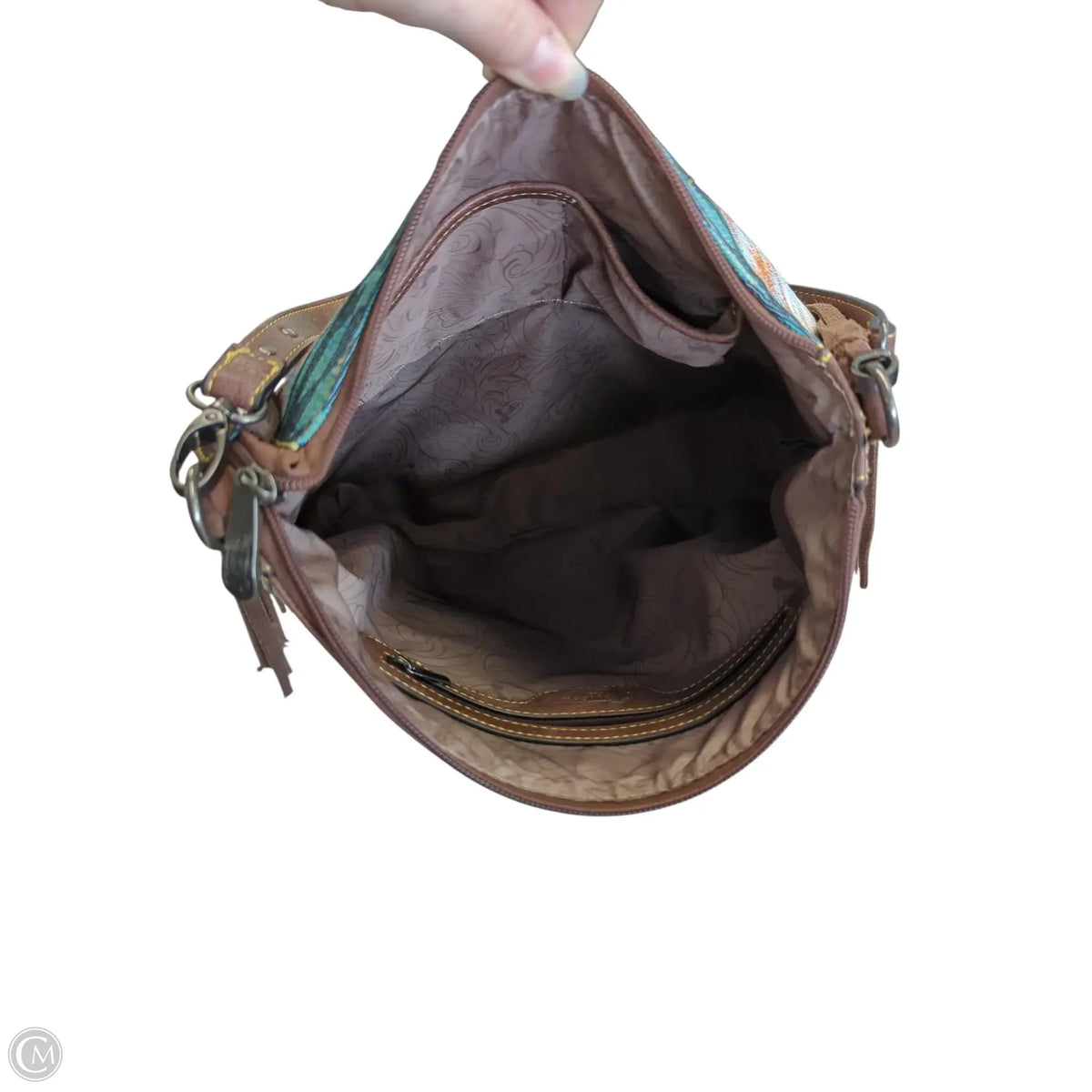 Handbag By Justin, Size: Large