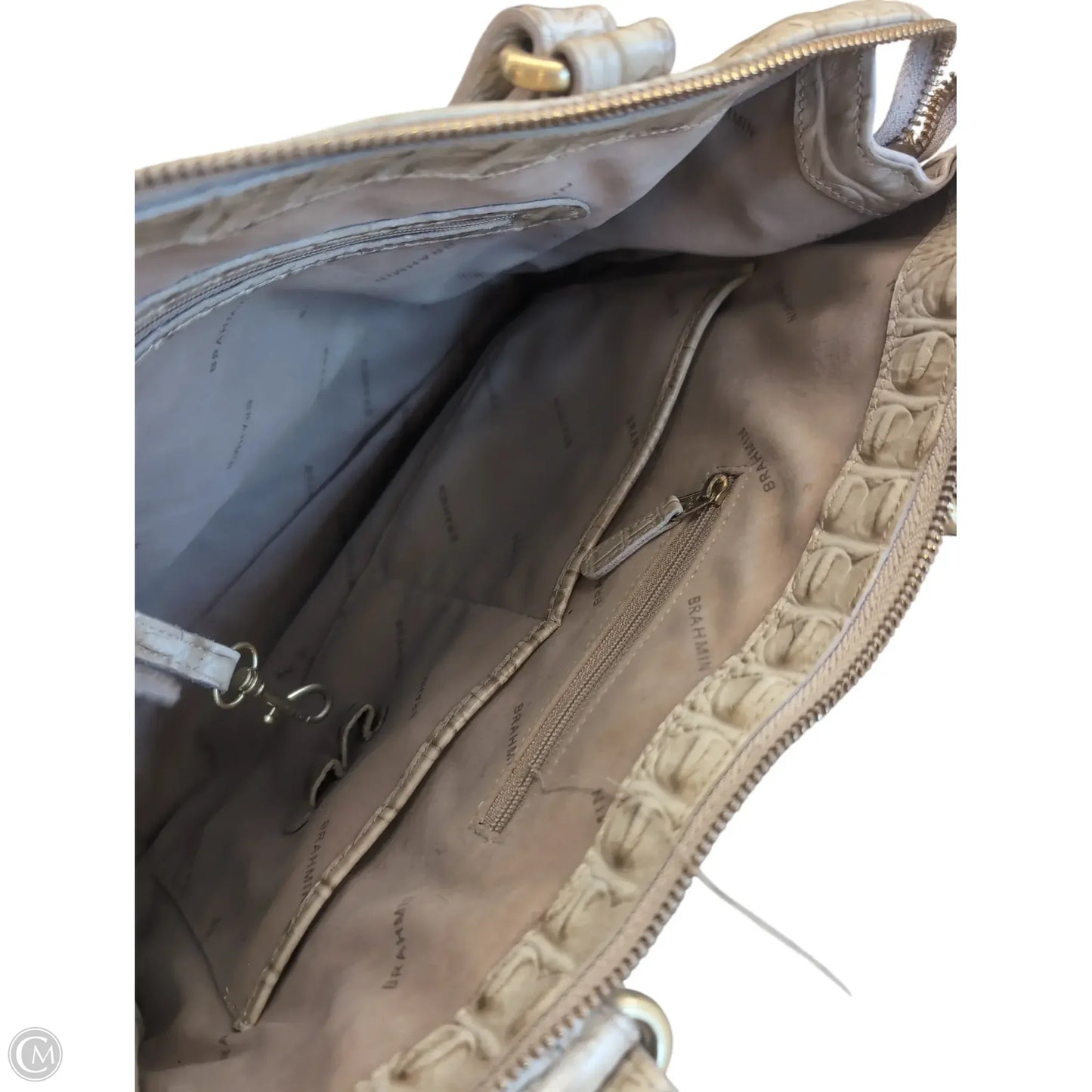 Handbag Designer By Brahmin, Size: Medium