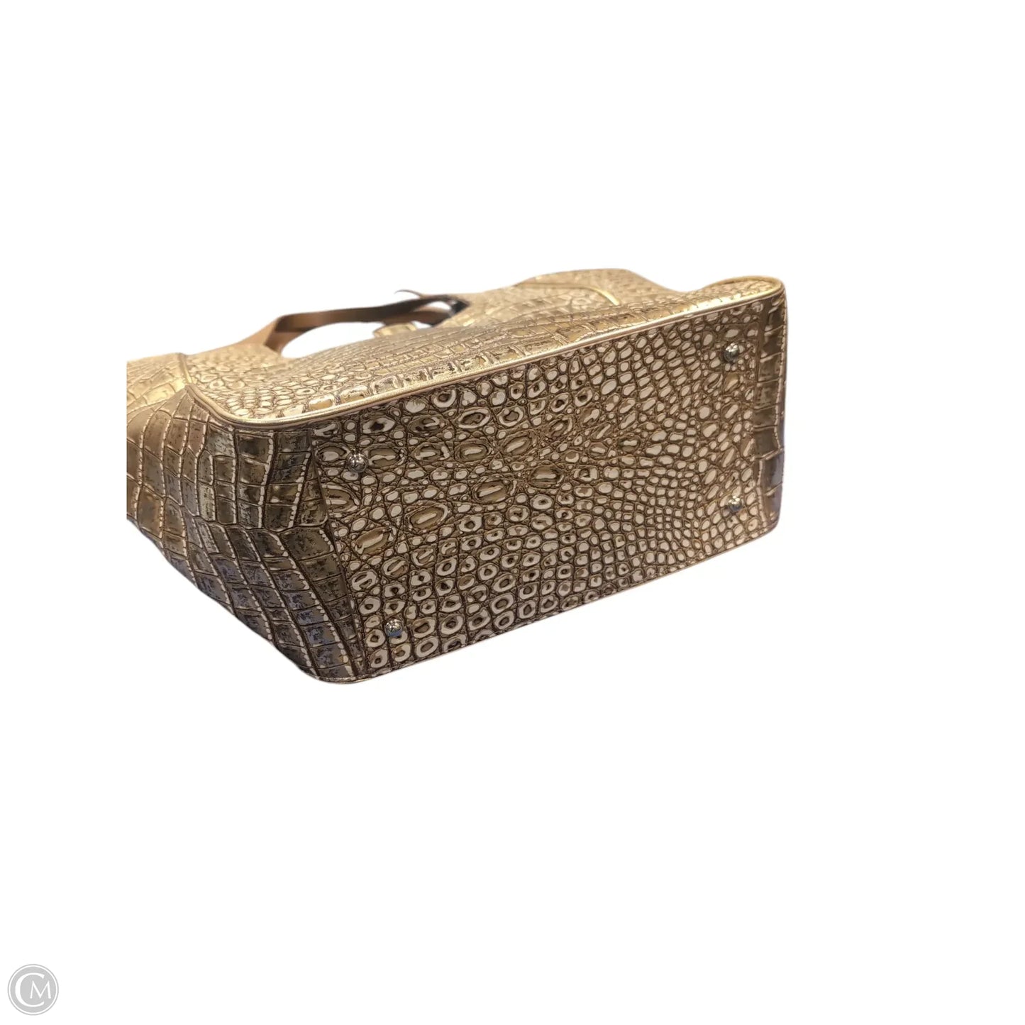 Handbag Designer By Brahmin, Size: Large