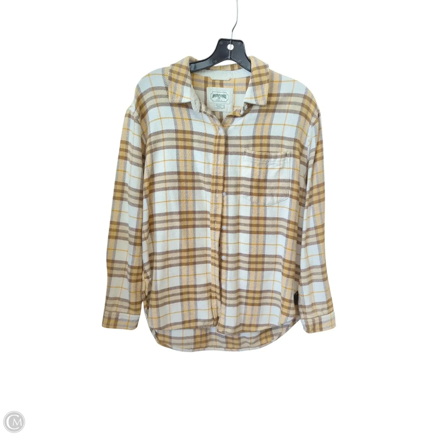 Jacket Other By American Eagle In Plaid Pattern, Size: Xs