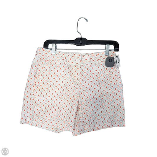 Shorts By Loft In Grey & Orange, Size: 0