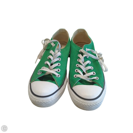 Shoes Sneakers By Converse In Green, Size: 8
