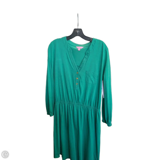 Dress Designer By Lilly Pulitzer In Green, Size: L