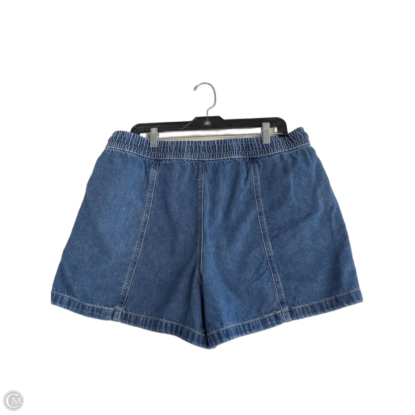 Shorts By Loft In Blue Denim, Size: 14p