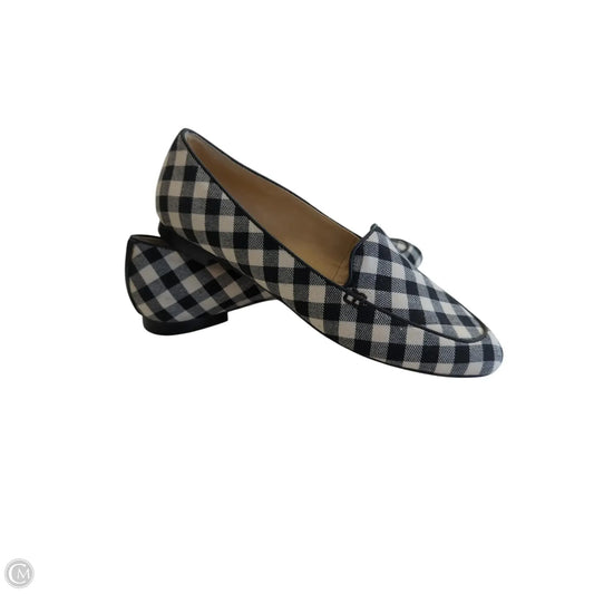 Shoes Flats By Talbots In Black & White, Size: 7.5