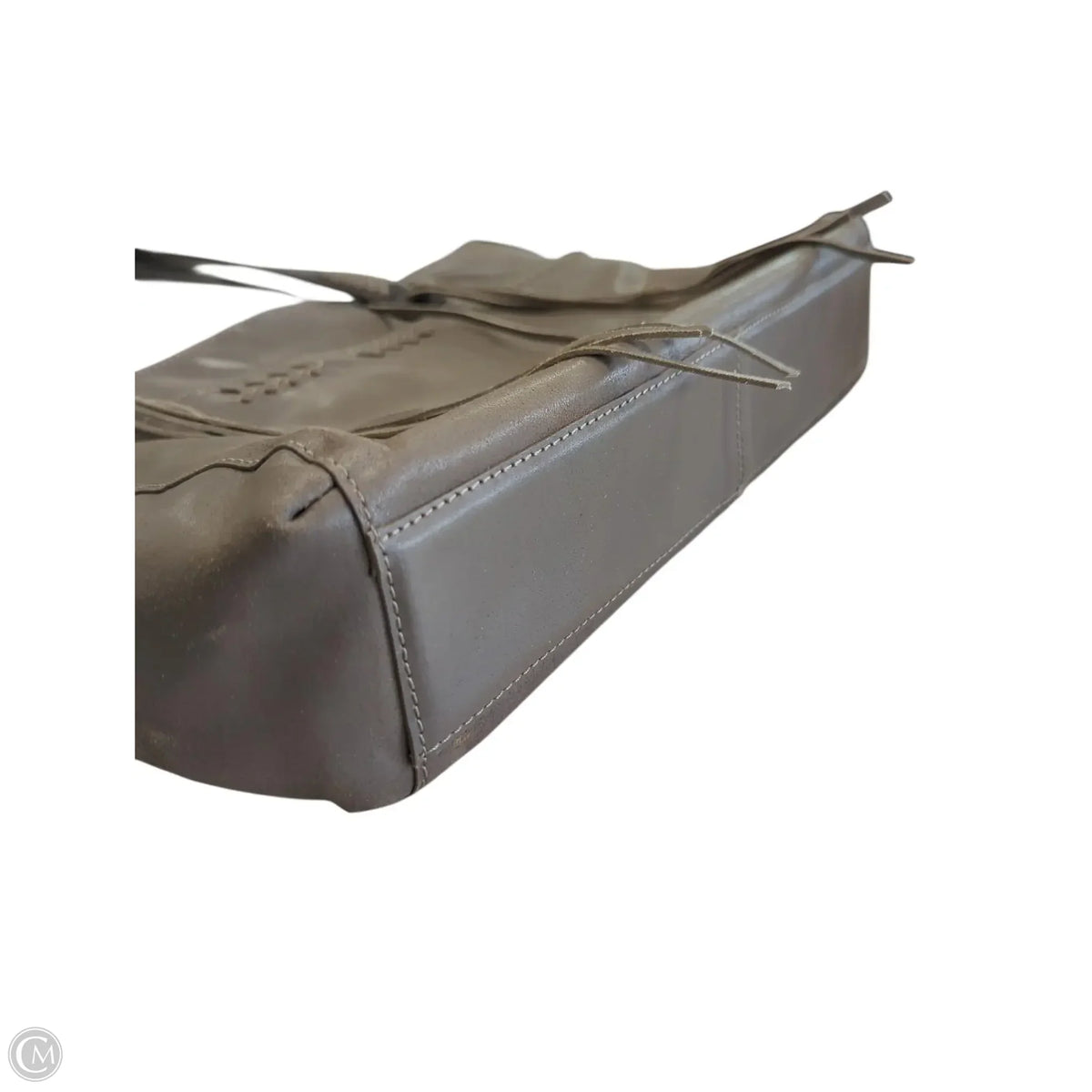 Handbag Leather By Clothes Mentor, Size: Large