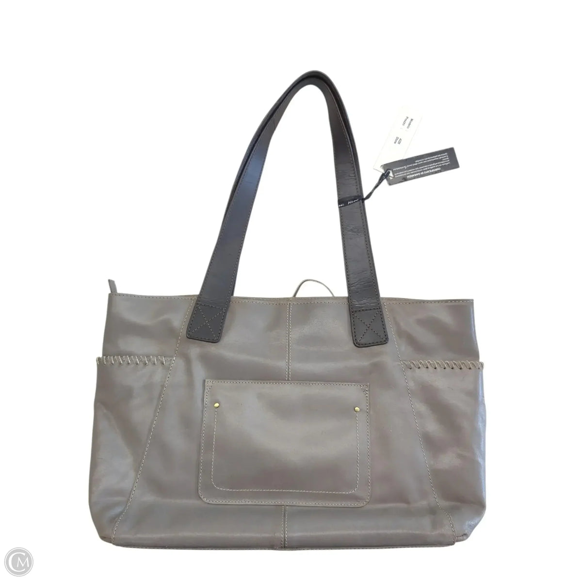 Handbag Leather By Clothes Mentor, Size: Large