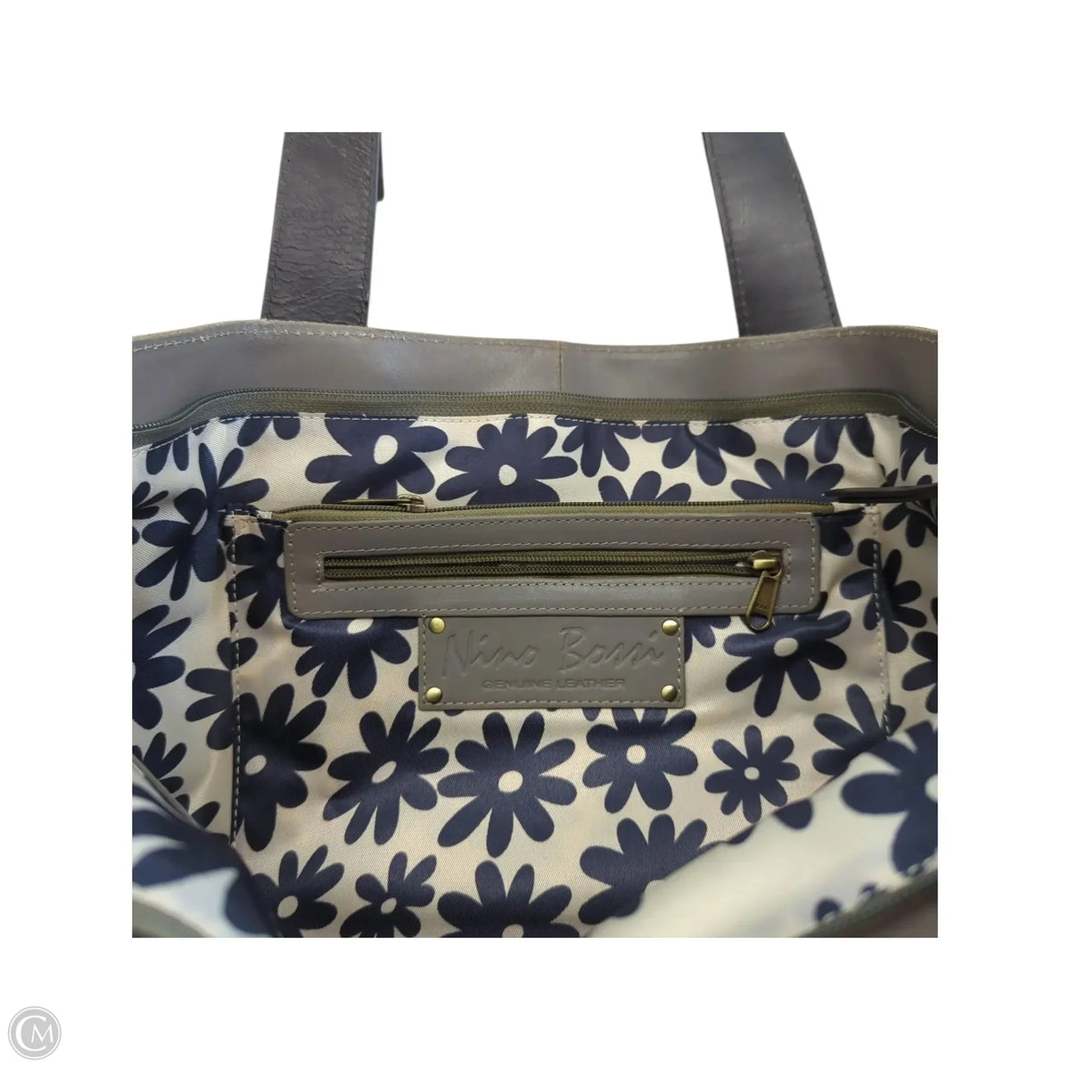 Handbag Leather By Clothes Mentor, Size: Large