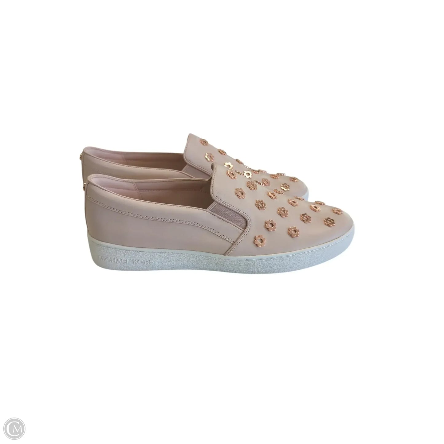Shoes Flats By Michael By Michael Kors In Rose Gold, Size: 10