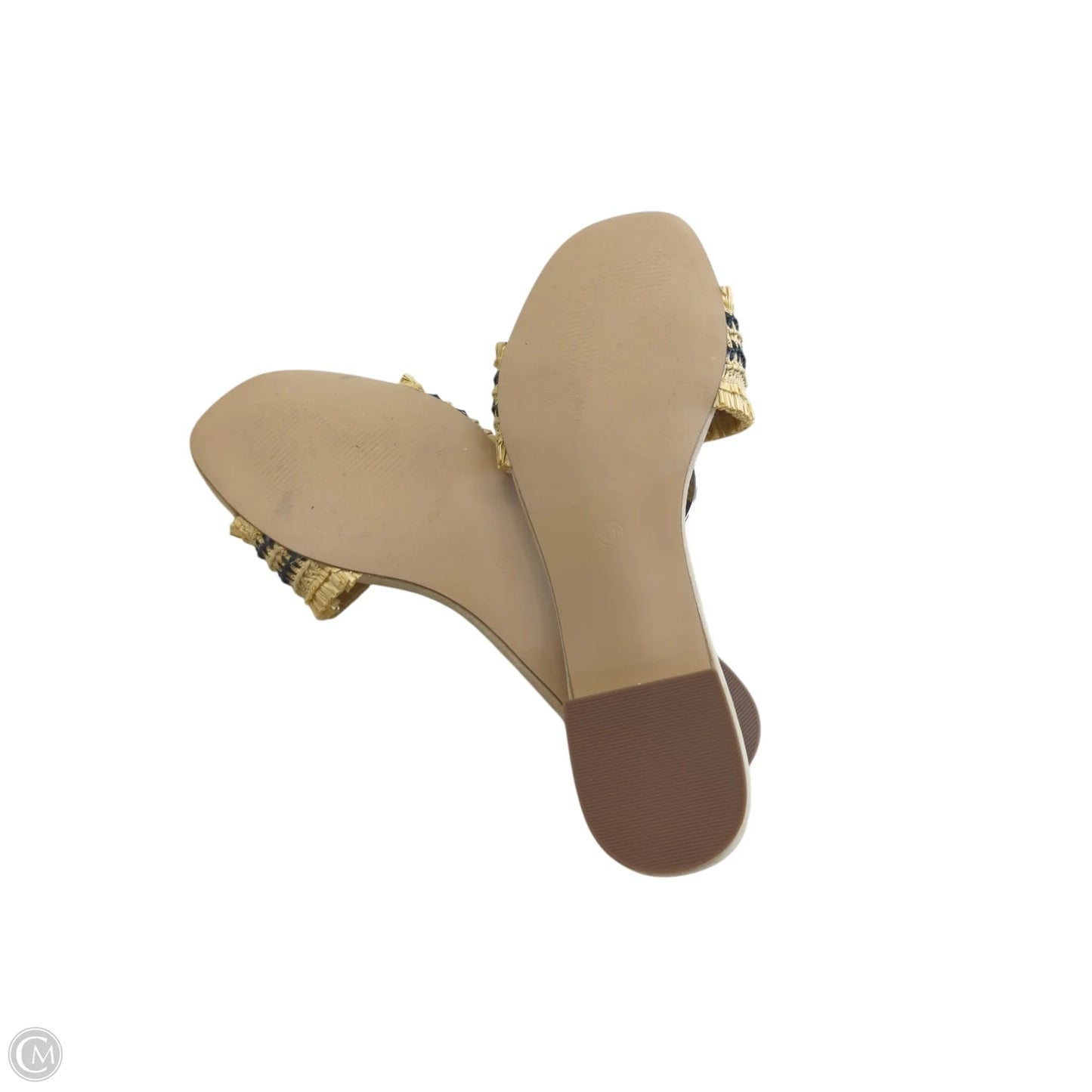 Sandals Flats By Loft In Tan, Size: 11