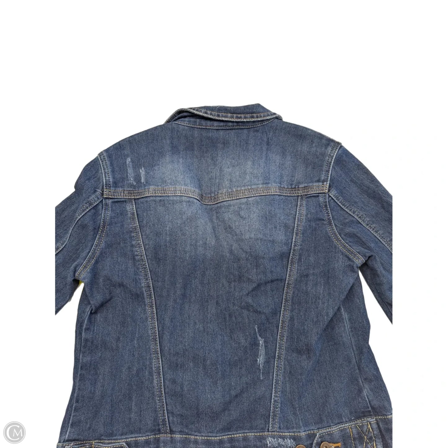 Jacket Denim By Supplies In Blue Denim, Size: Xs