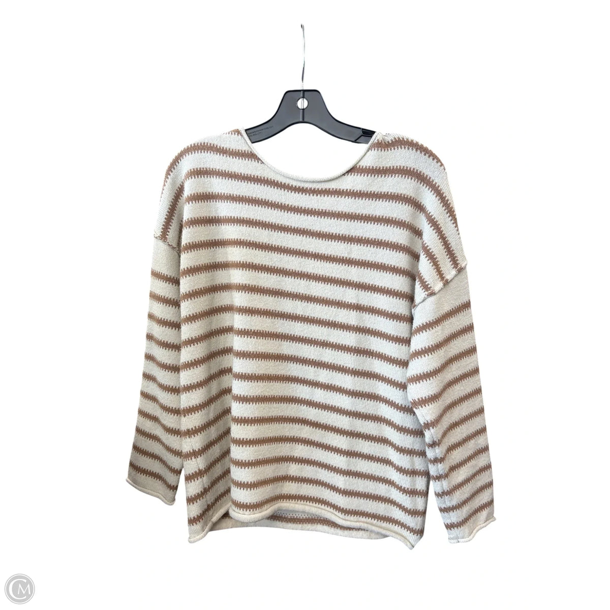 Sweater By Amazon Essentials In Striped Pattern, Size: M