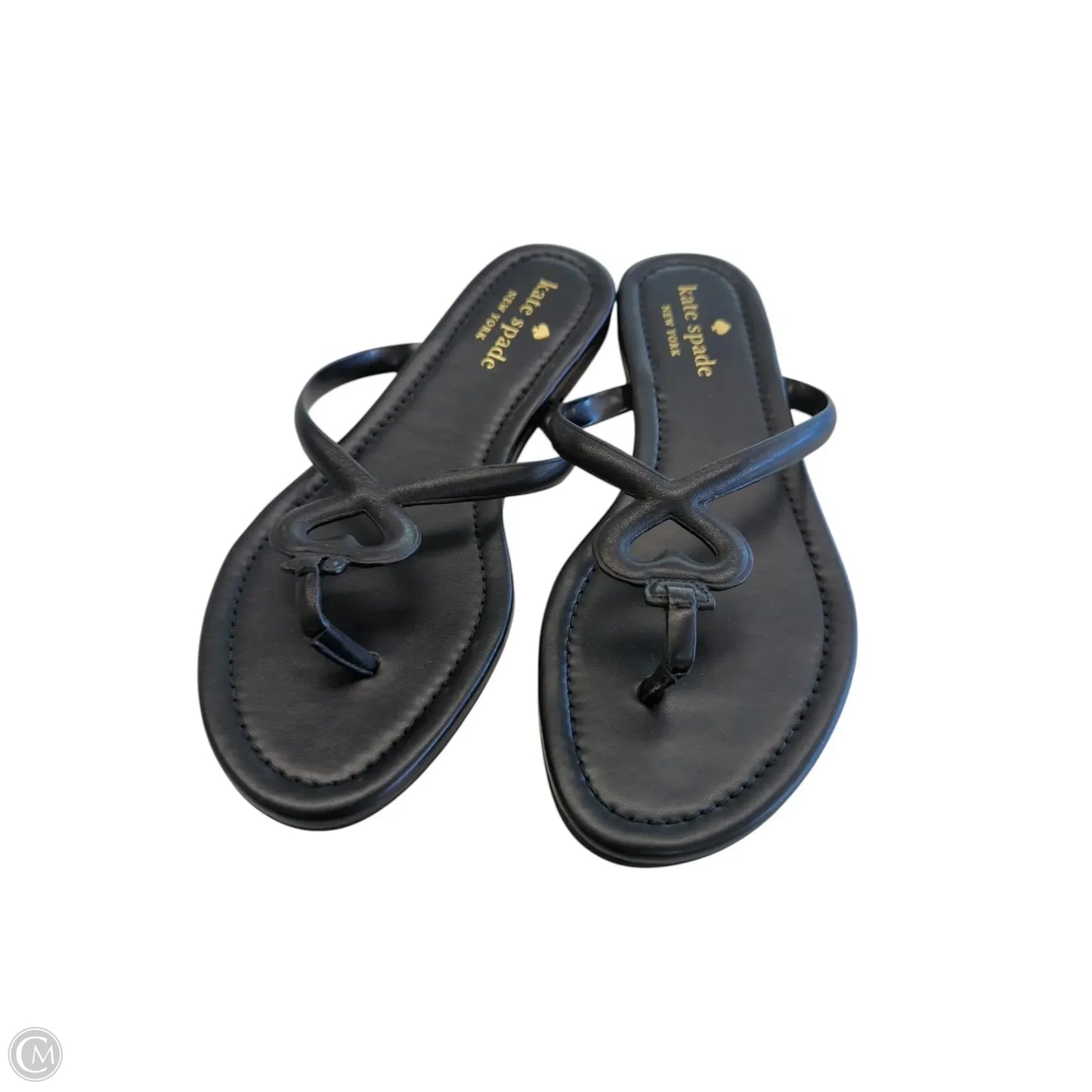 Sandals Designer By Kate Spade In Black, Size: 7