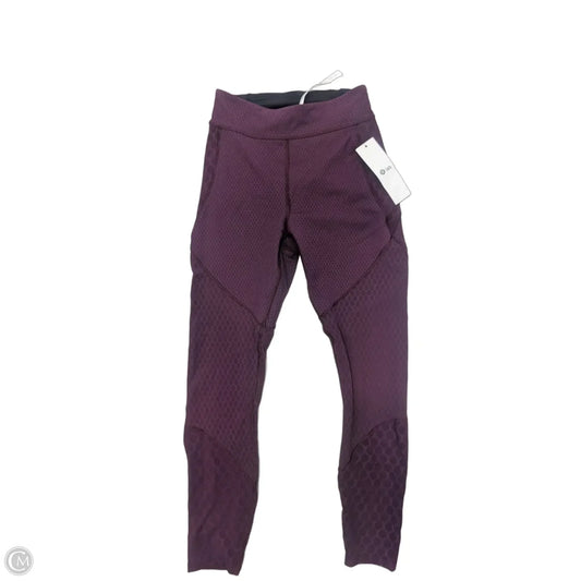 Athletic Leggings By Lululemon In Purple, Size: 4