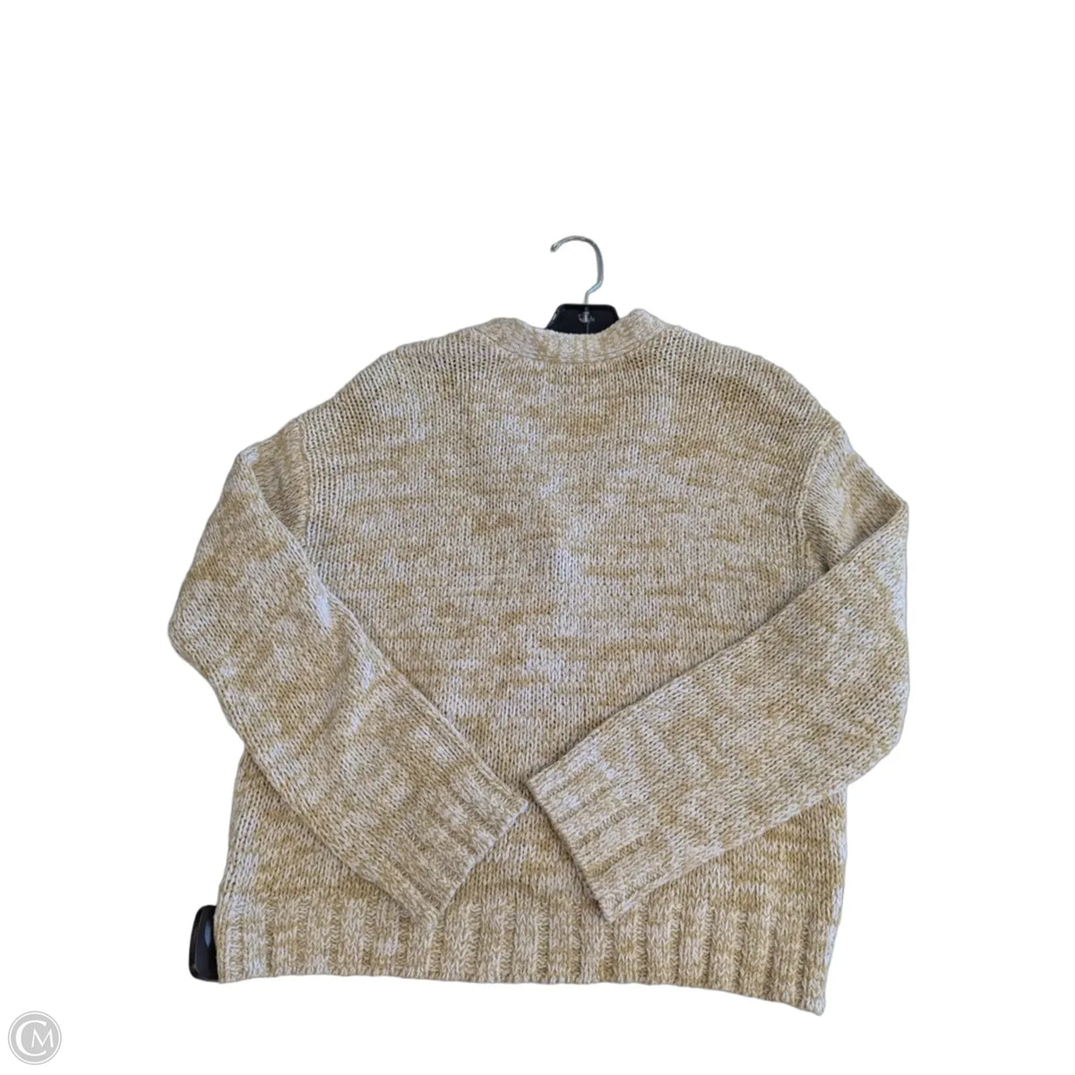 Cardigan By Loft In Tan & White, Size: Xs
