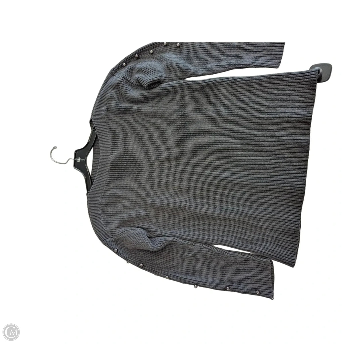 Sweater By Ann Taylor In Grey, Size: M