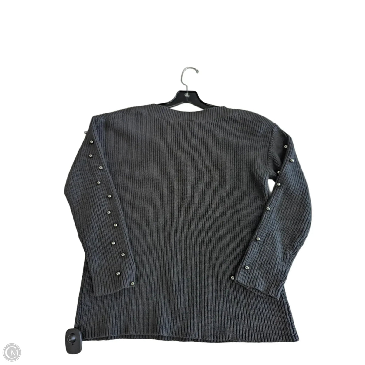 Sweater By Ann Taylor In Grey, Size: M