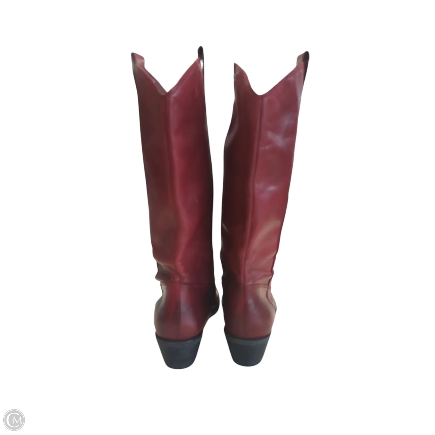 Boots Knee Flats By Franco Sarto In Red, Size: 7.5
