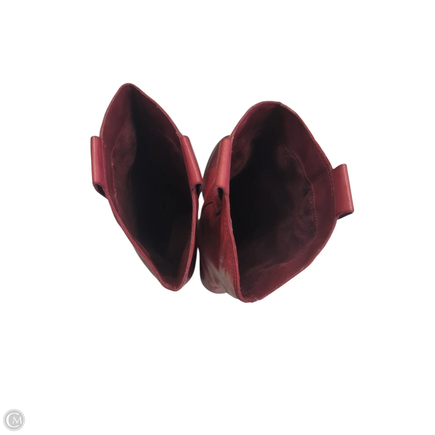 Boots Knee Flats By Franco Sarto In Red, Size: 7.5