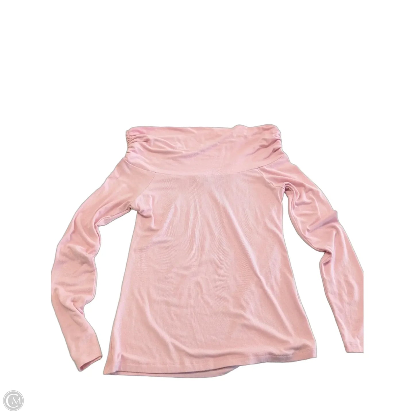 Top Long Sleeve By Clothes Mentor In Pink, Size: S
