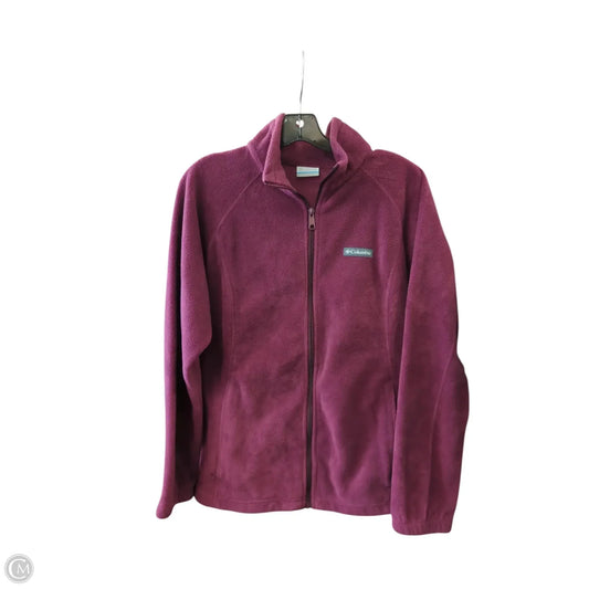 Jacket Fleece By Columbia In Purple, Size: 1x