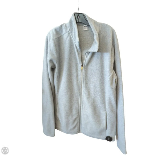 Athletic Jacket By Old Navy In Grey, Size: Xxl