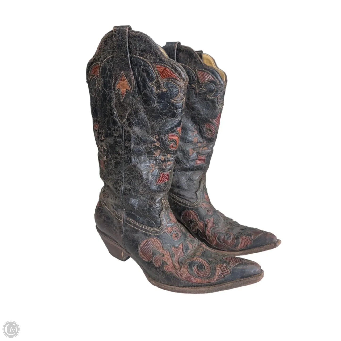 Boots Western By Corral In Brown, Size: 10