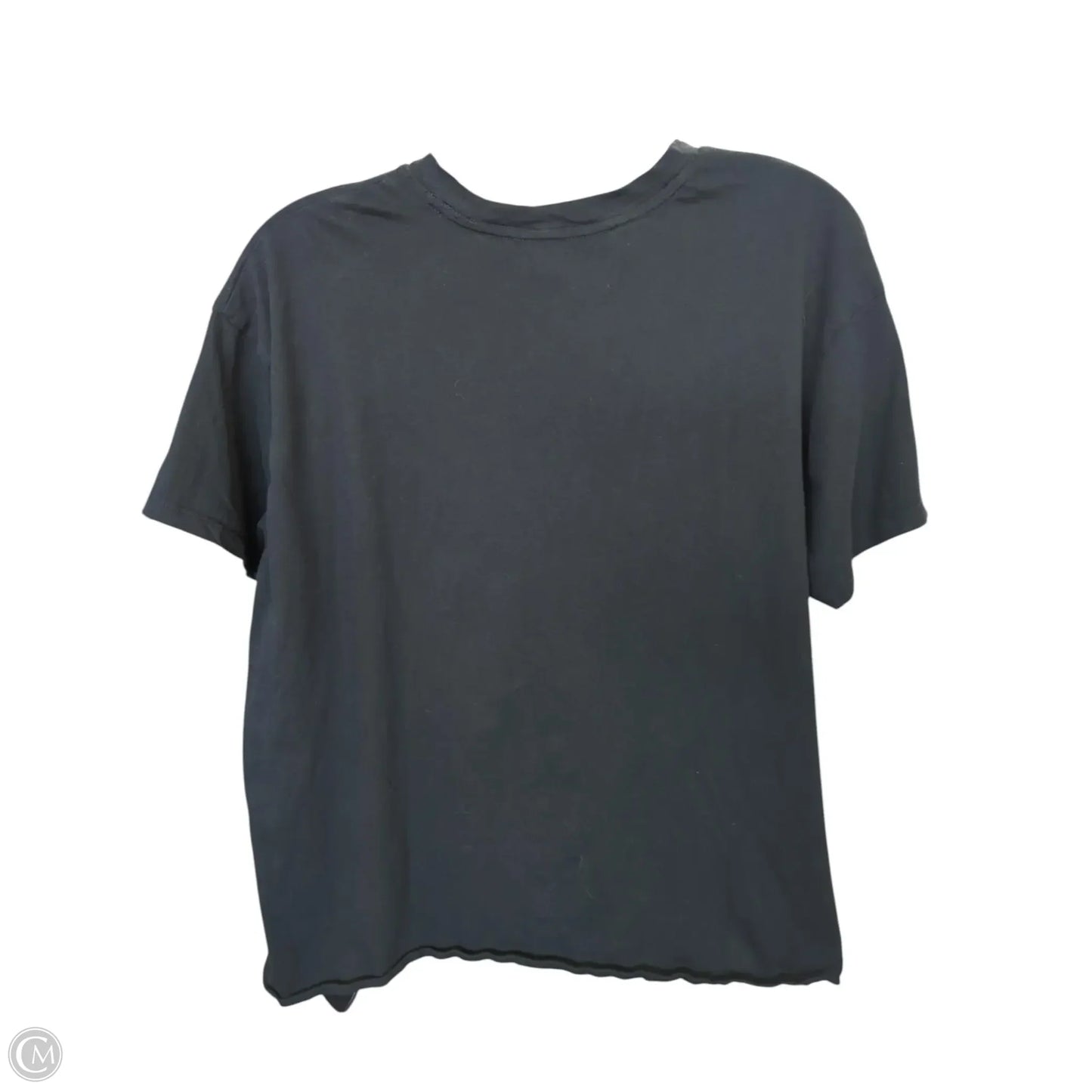 Top Short Sleeve Basic By Torrid In Black, Size: M