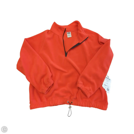 Sweatshirt Collar By Love & Sports In Orange, Size: Xl