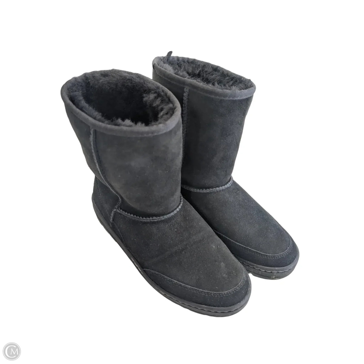 Boots Designer By Ugg In Black, Size: 8