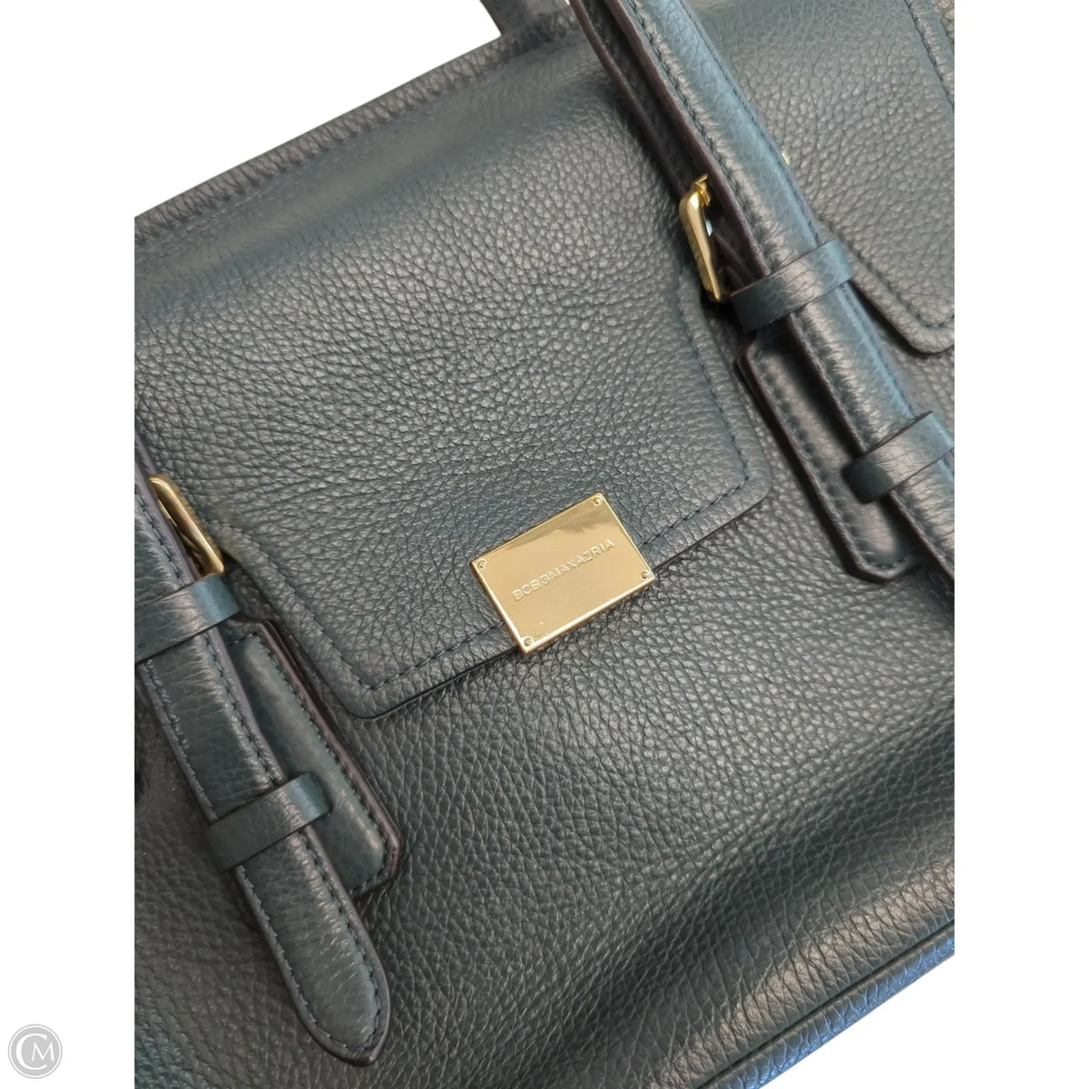 Handbag Leather By Bcbgmaxazria, Size: Medium