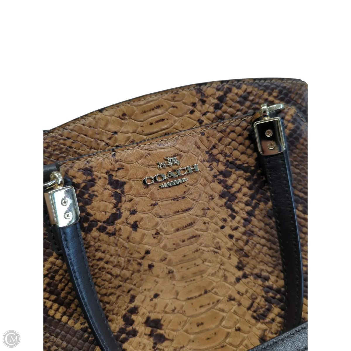 Handbag Designer By Coach, Size: Medium