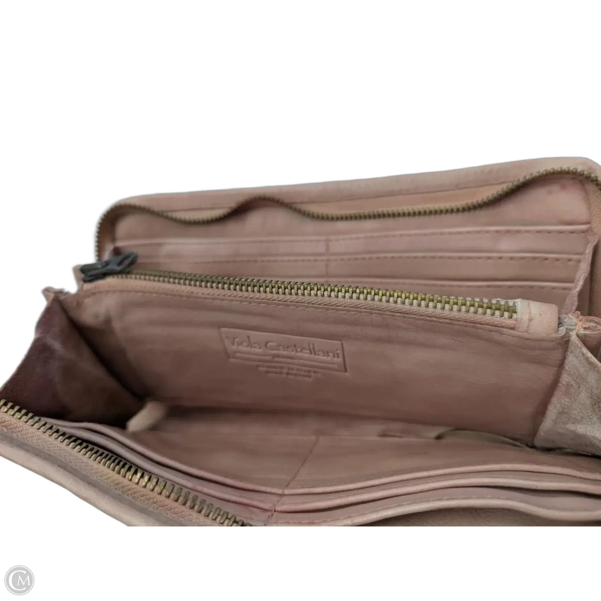 Wristlet Leather By Clothes Mentor, Size: Large