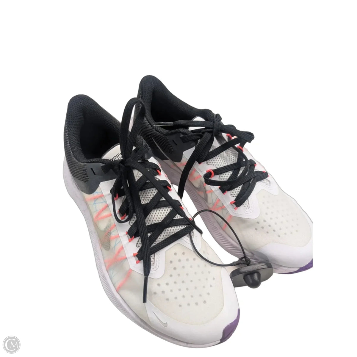 Shoes Athletic By Nike In White, Size: 7
