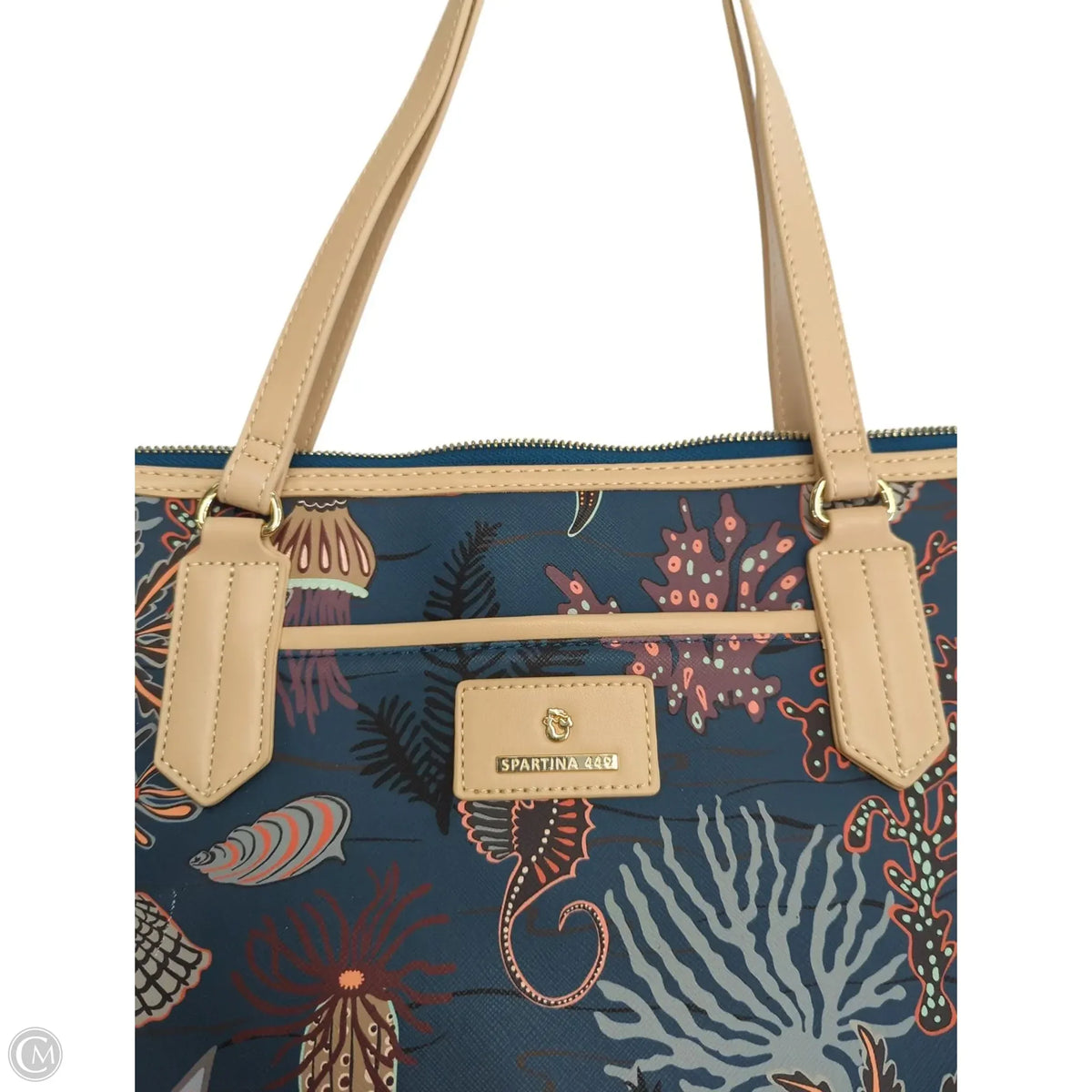 Tote Designer By Spartina, Size: Large
