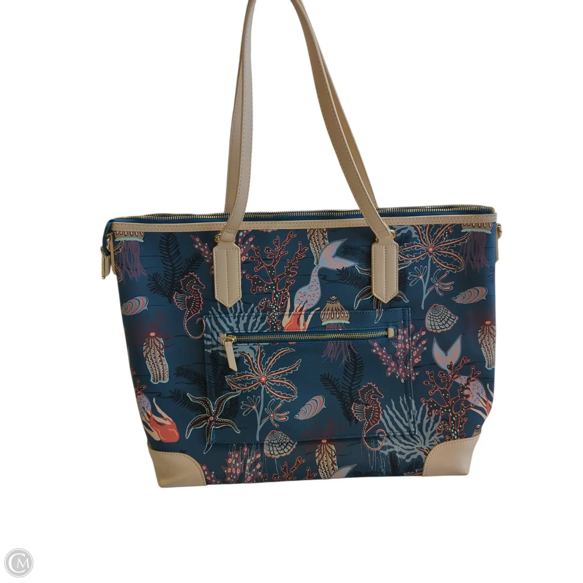 Tote Designer By Spartina, Size: Large