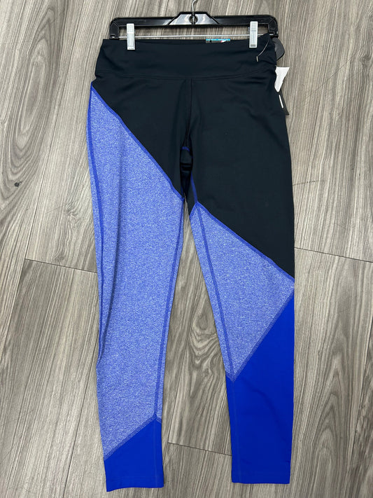 Athletic Pants By Marika Tek In Blue Black, Size: M