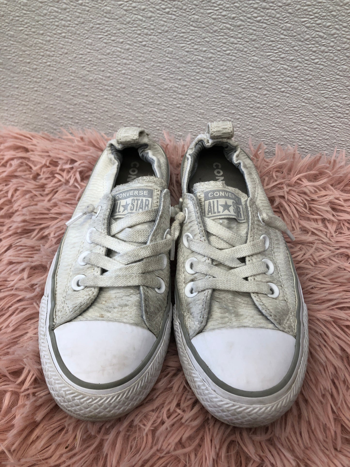 Grey Shoes Sneakers Converse, Size 6