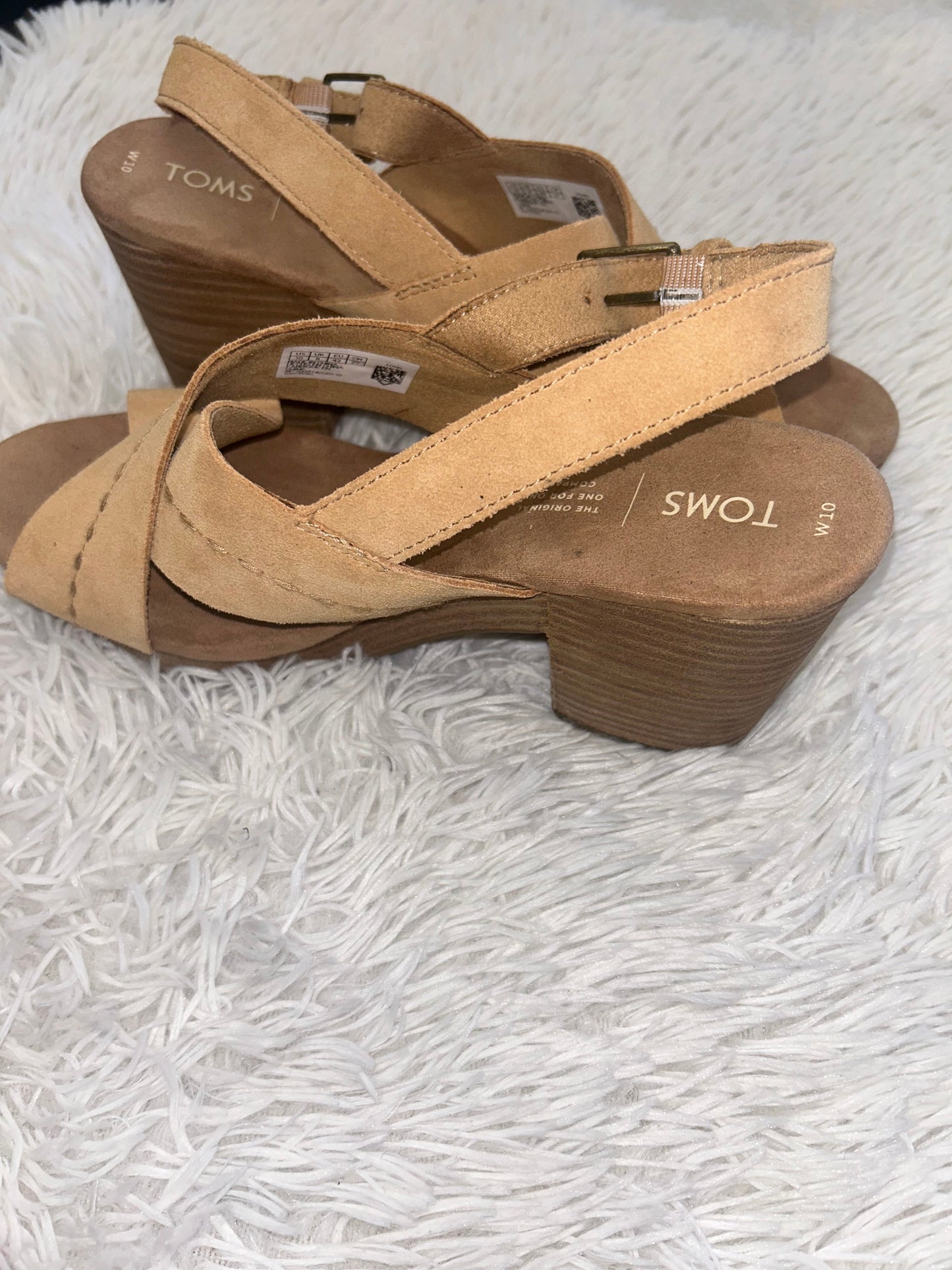 Sandals Heels Block By Toms  Size: 10