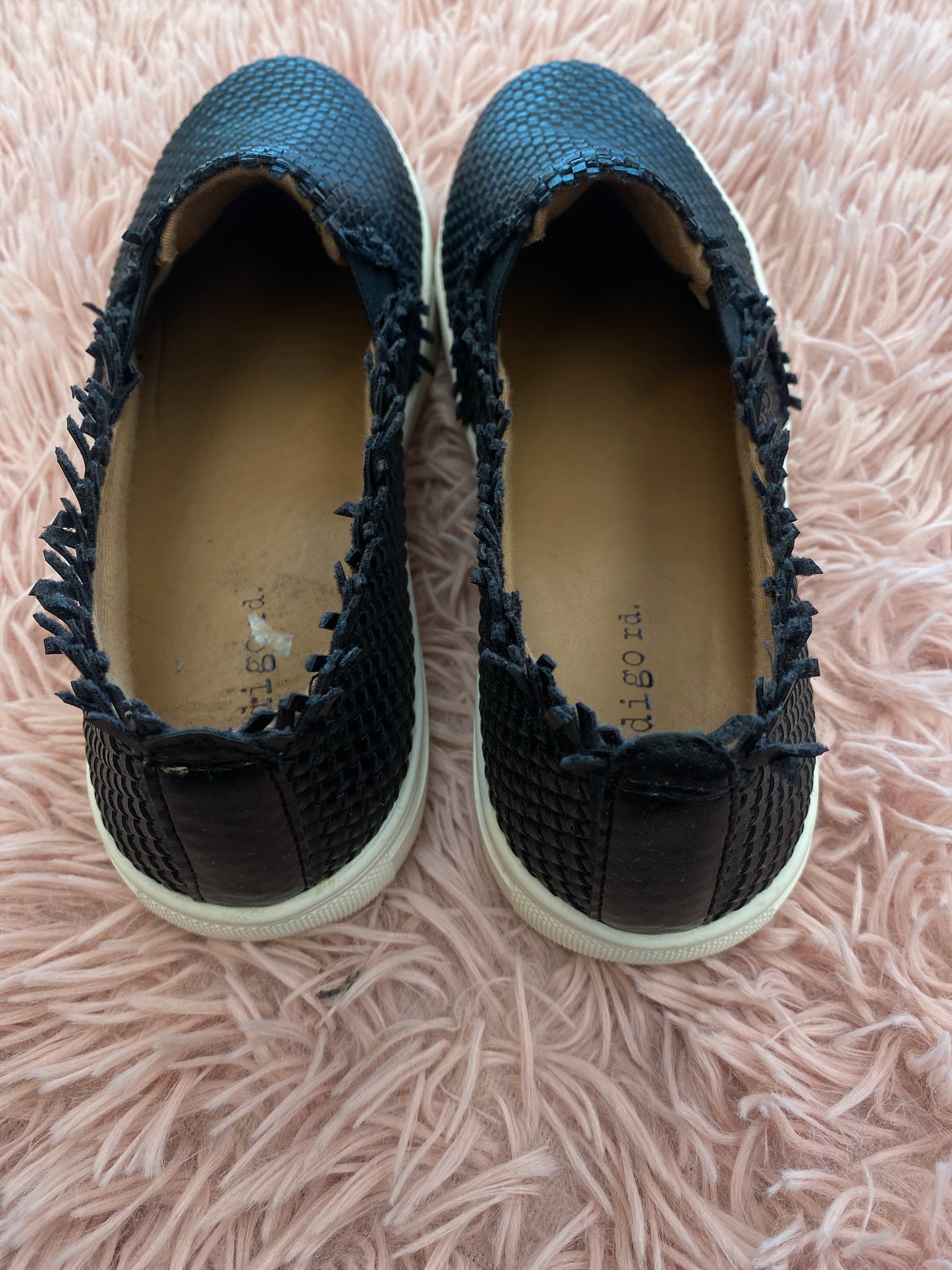 Black Shoes Flats Mule & Slide Indigo Rd, Size 7