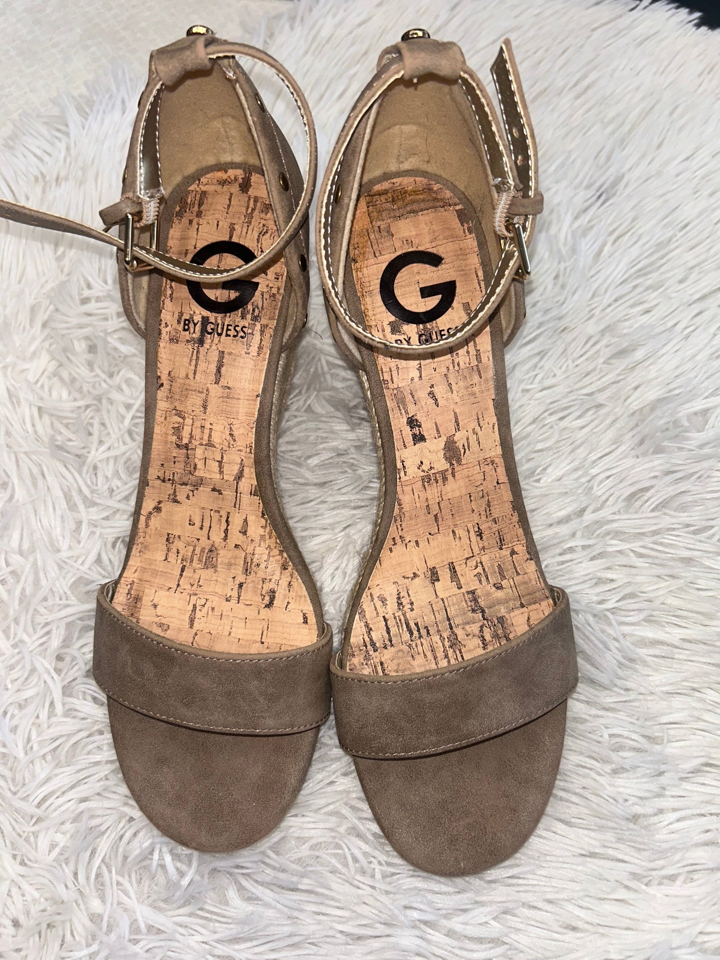 Sandals Heels Wedge By G By Guess  Size: 8.5