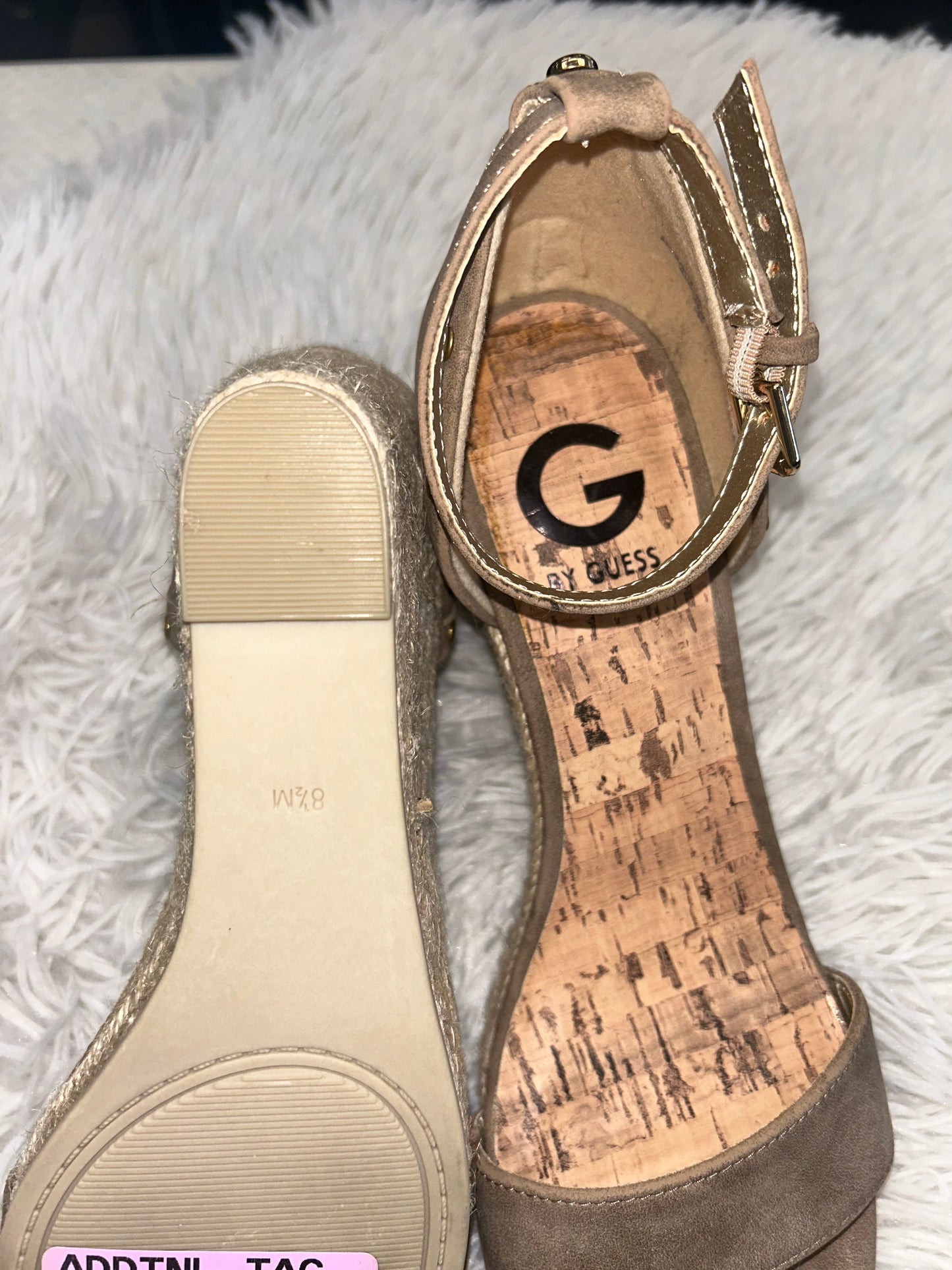 Sandals Heels Wedge By G By Guess  Size: 8.5